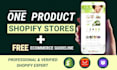 design a high converting one product shopify dropshipping store