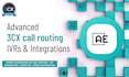 make an advanced 3cx call routing API database or speech2text