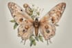 draw an animal and botanical illustration