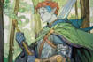 create fantasy character design use d and d, illustration
