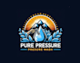 design unique power washing company logo