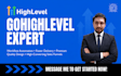 gohighlevel CRM workflow automation funnels and website expert