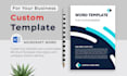 create custom word template for your business
