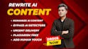 proofread and humanize your ai texts and documents