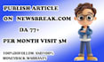 write and publish article on newsbreak
