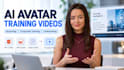 create ai avatar videos for training