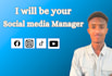 be virtual assistant for your social media