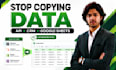 connect apis and crms to google sheets with automated data sync