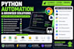 build python automation, bots and chrome extensions
