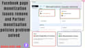 facebook page monetization remove issues in 15 minute