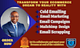 do email blast, email leads, email marketing, custom mail chimp email service