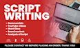 write your professional video script
