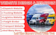 design dispatch website trucking website logistics website or freight transport