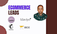 provide b2b, lead list and linkedin lead for ecommerce