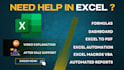 do excel dashboard, custom templates and automated spreadsheet