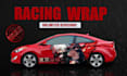 design racing car wrap, car wrap,  racing car wrap design, car design
