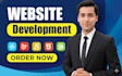 build, rebuild website development as full stack developer, front end, back end
