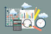 provide excel financial projections, forecast and budgets