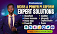 sharepoint intranet portal powerautomate powerapps microsoft copilot studio team