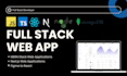 develop full stack website using mern next js typescript