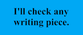 proofread your english writing