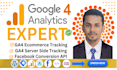 integrate ga4 ecommerce server side tracking, facebook pixel with GTM