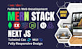 full stack mern web developer website development html javascript react next js