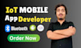 develop iot app using ble flutter, esp32, firebase, mqtt