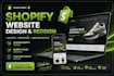shopify website design and redesign