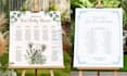 design wedding event stationery, seating, menus, signs