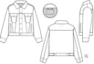 provide a flat sketch tech kit for your clothes, manufacturing