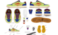 design shoe tech pack, footwear design, sneakers design, flat sketch, tech pack