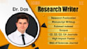 write scientific research articles, summary and case study
