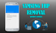 remove the samsung google account from your mobile divice
