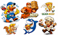 do awesome mascot, character, cartoon logo design