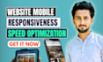 make your website mobile responsive and optimize its speed