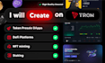 create token, presale dapps, defi, nft minting, and staking on tron, solana, ton