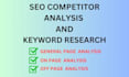do SEO keyword research and competitor analysis