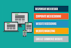design website using HTML5, css3, PHP, react