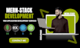 be your mern stack or mean stack developer
