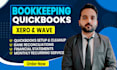 do bookkeeping, cleanup, setup in quickbooks online, xero, wave, excel