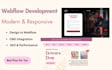design or redesign your website using webflow