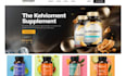 design nutraceutical shopify store sarms peptide store health supplement website