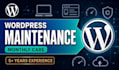 wordpress website maintenance and wordpress support or help