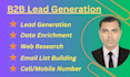 do b2b lead generation, linkedin lead and data enrichment