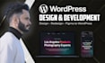 design wordpress website for your business and online store