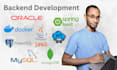 be your backend web developer in java and spring boot