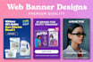 create engaging web banner designs