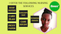 write nursing, mental health, psychology and case study papers