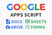 help with google apps script